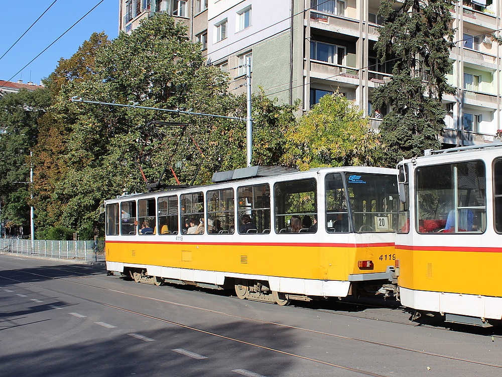 Sofia, Tatra T6B5B № 4119