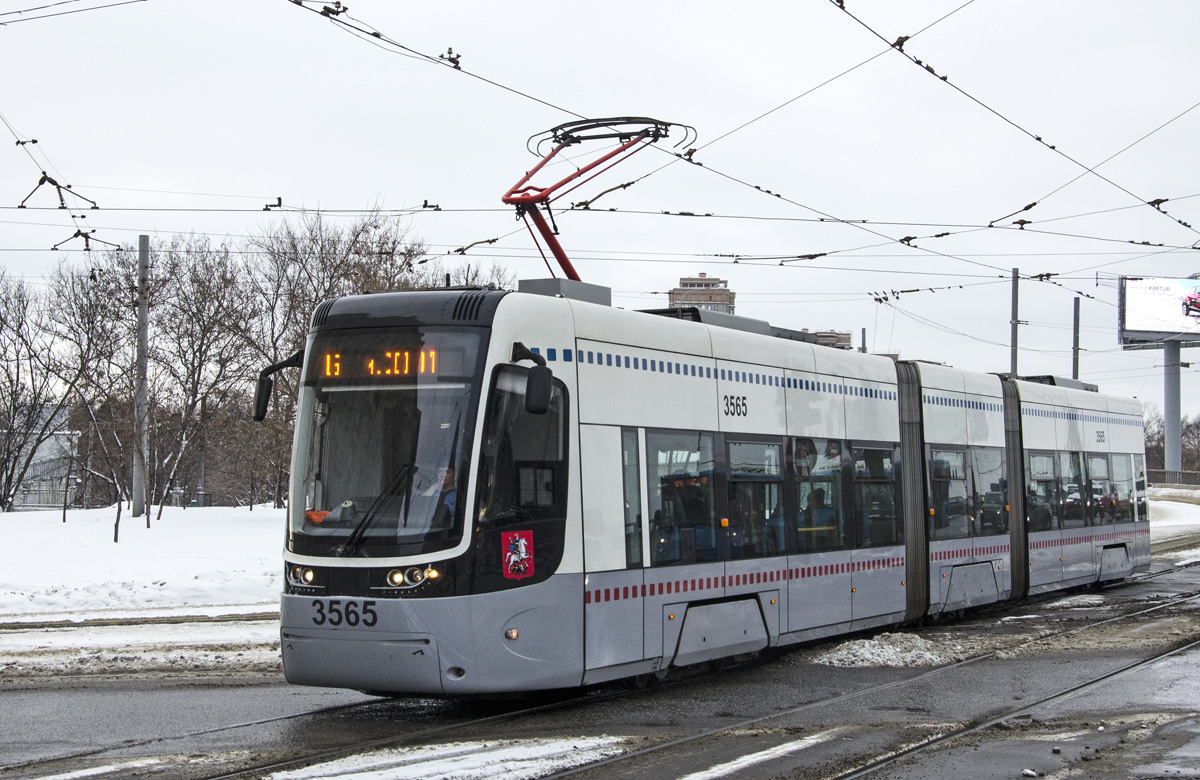 Москва, 71-414 (Pesa Fokstrot) № 3565