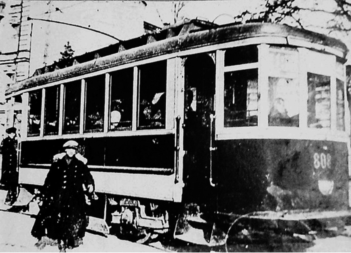 Киев, Двухосный моторный Николаевского завода № 808; Киев — Исторические фотографии