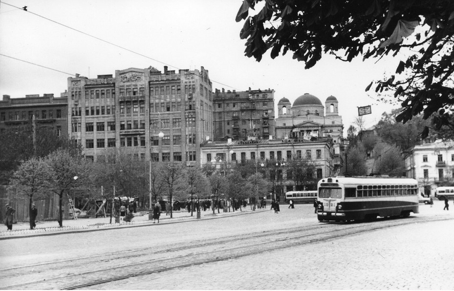 Kijiva, MTV-82 № 1321; Kijiva — Historical photos; Kijiva — Tramway lines: Closed lines