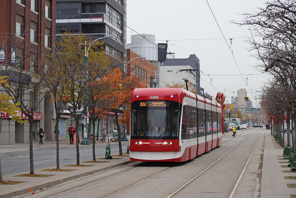 Торонто, Bombardier Flexity Toronto № 4488