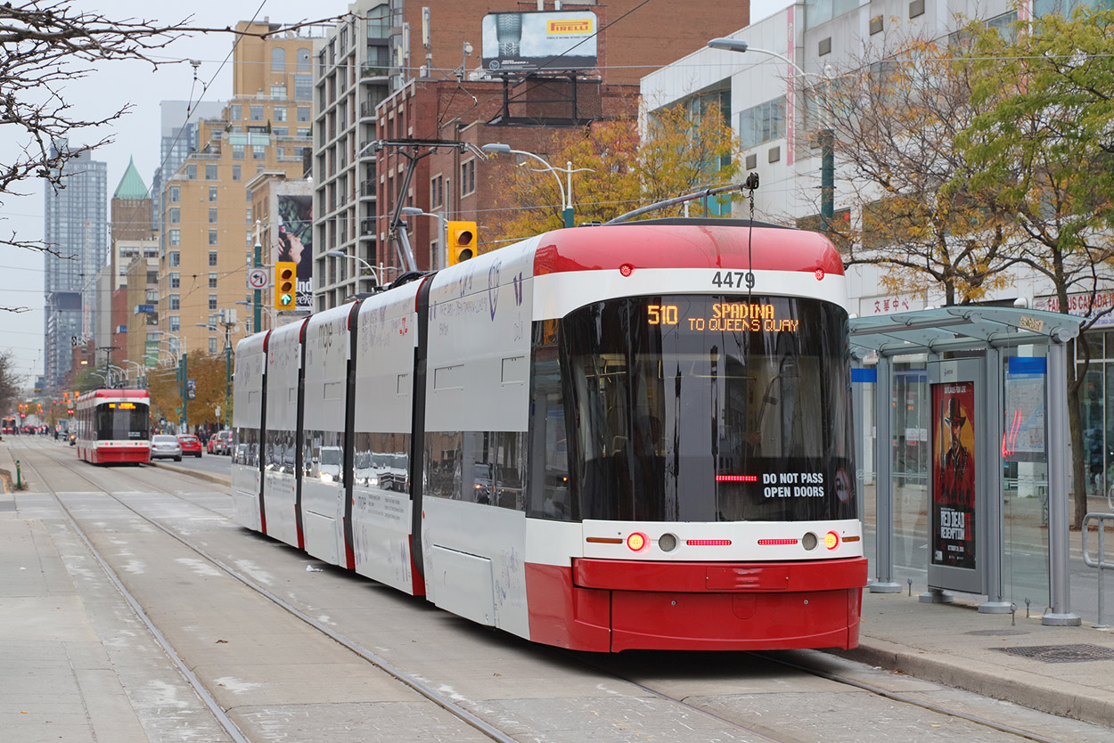 Торонто, Bombardier Flexity Toronto № 4479