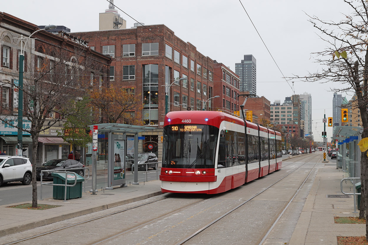Торонто, Bombardier Flexity Toronto № 4460