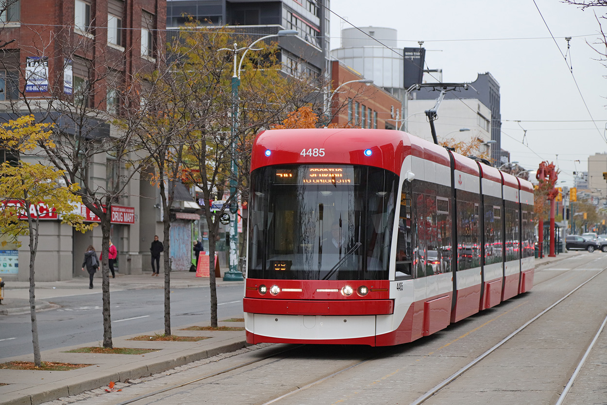 Торонто, Bombardier Flexity Toronto № 4485