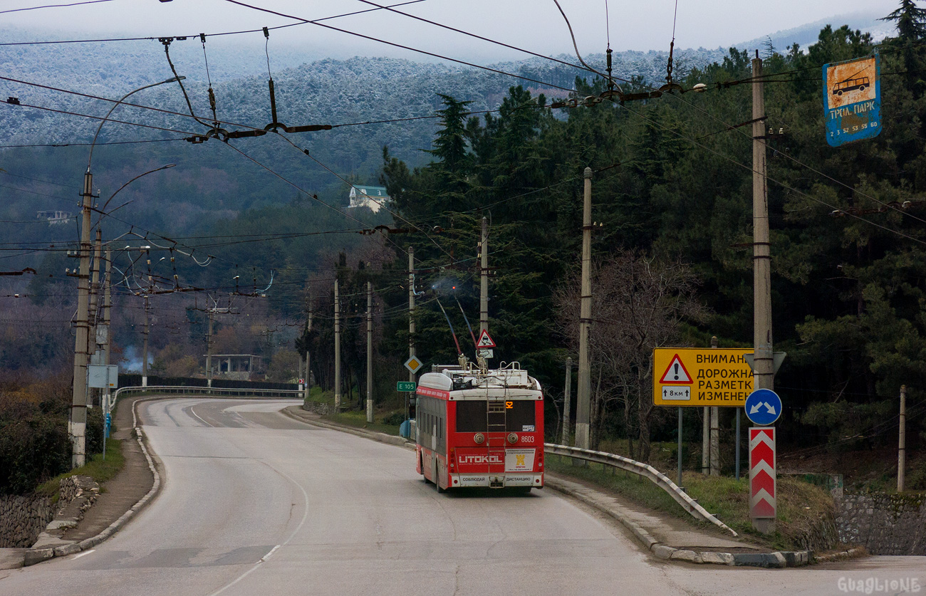 Крымский троллейбус, Тролза-5265.05 «Мегаполис» № 8603