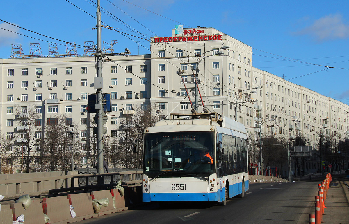 Москва, Тролза-5265.00 «Мегаполис» № 6551