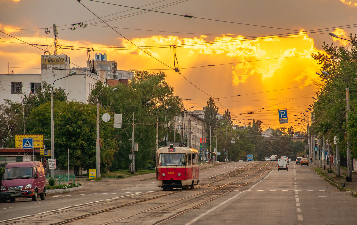 Киев, Tatra T3SUCS № 5654
