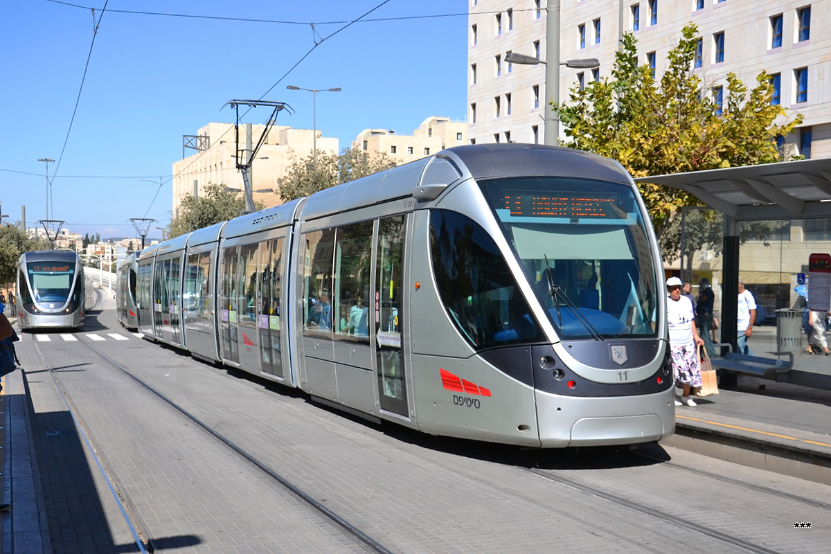 Иерусалим, Alstom Citadis 302 № 11
