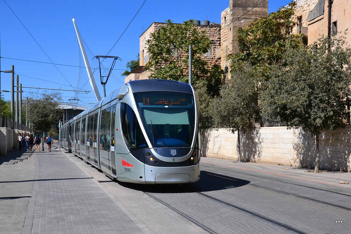 Иерусалим, Alstom Citadis 302 № 06