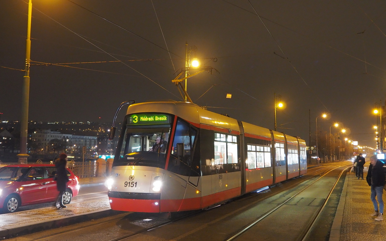 Прага, Škoda 14T Elektra № 9151