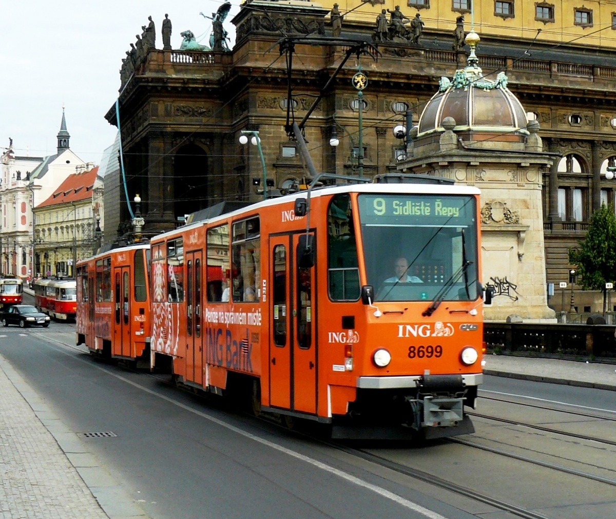 Прага, Tatra T6A5 № 8699