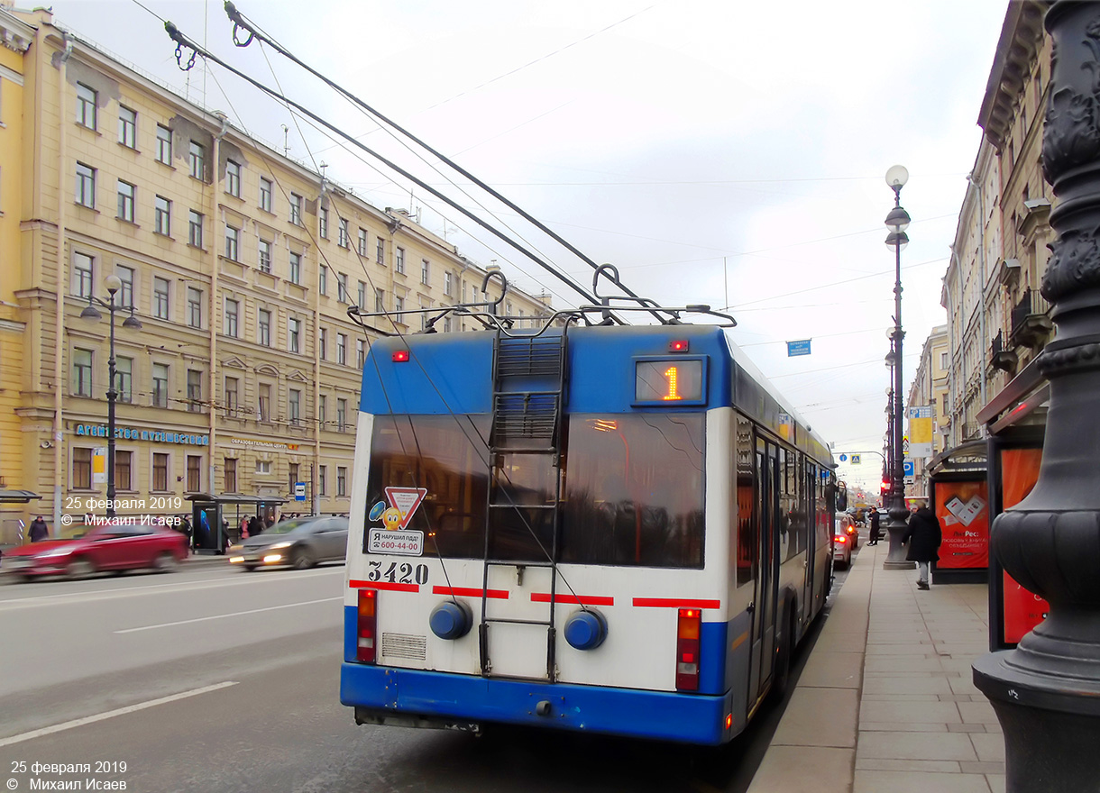 Санкт-Петербург, БКМ 321 № 3420