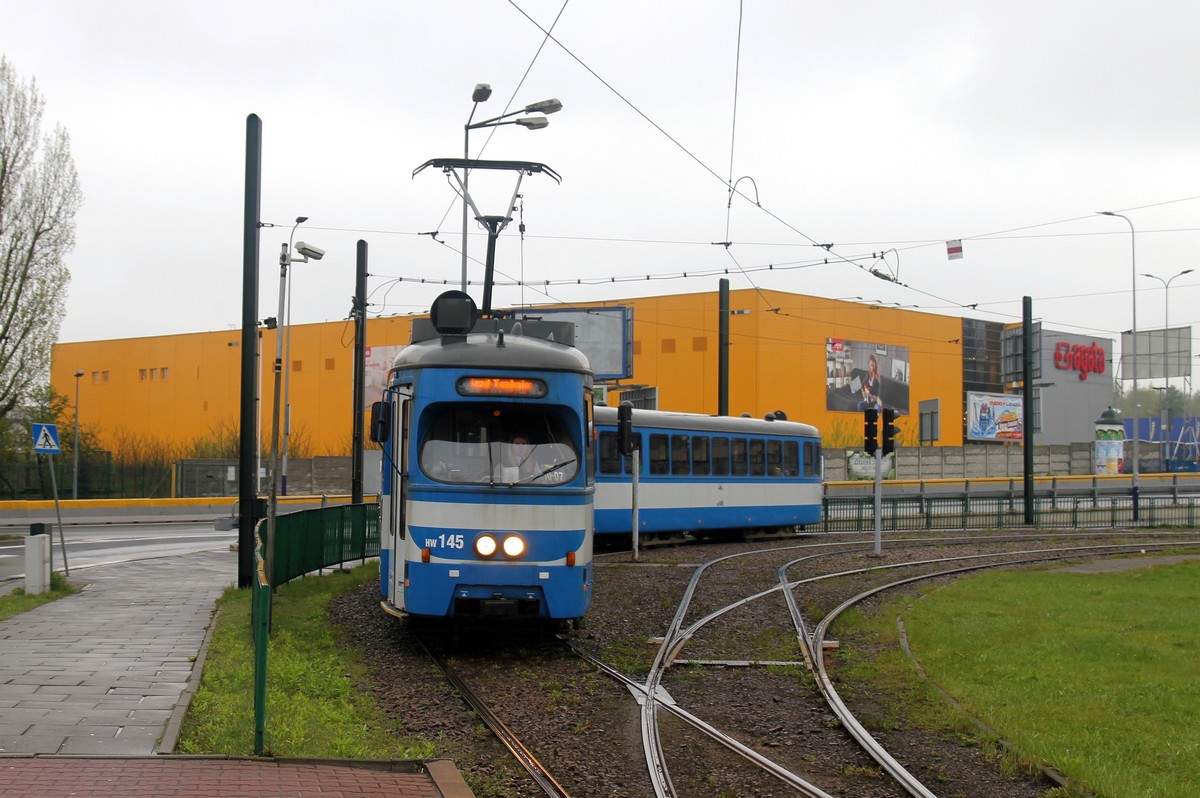 Краков, SGP Type E1 № HW145