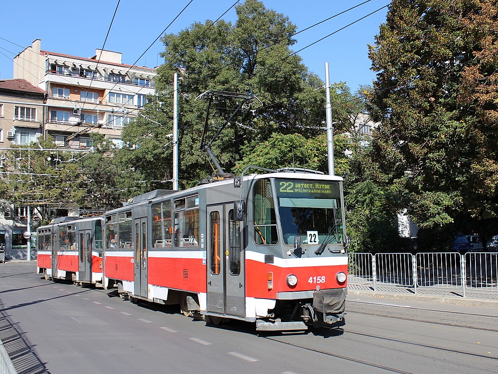 София, Tatra T6A5 № 4158
