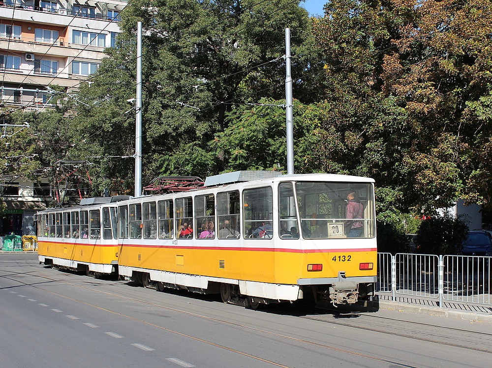 София, Tatra T6B5B № 4132
