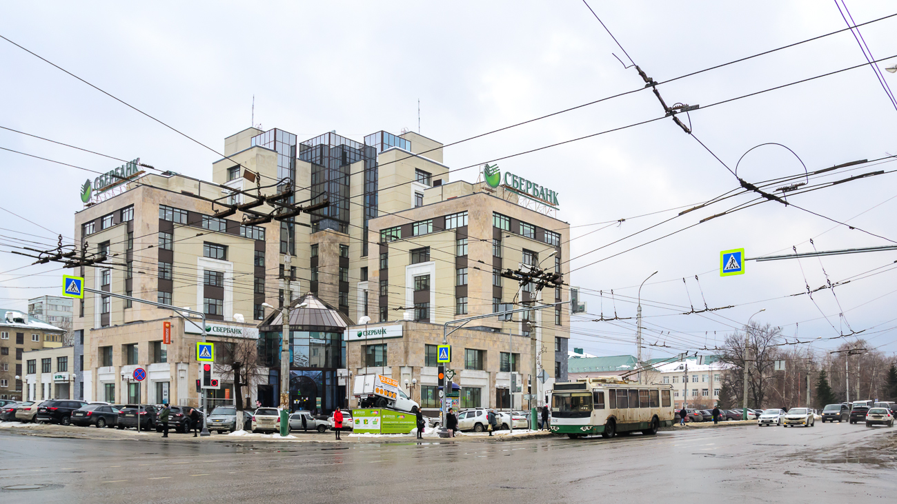 Пенза — Троллейбус и город; Пенза — Троллейбусные линии — Центр