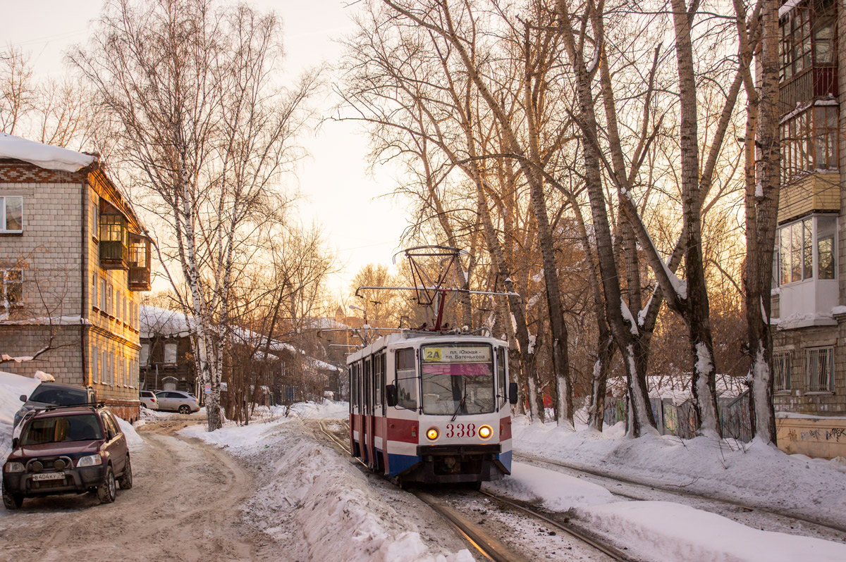Томск, 71-608КМ № 338 Томск, 71-608КМ № 338