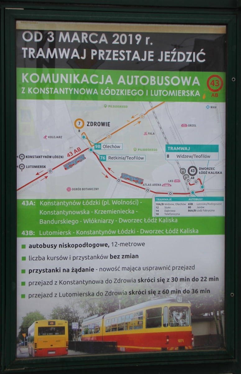 Лодз — Расписания и объявления