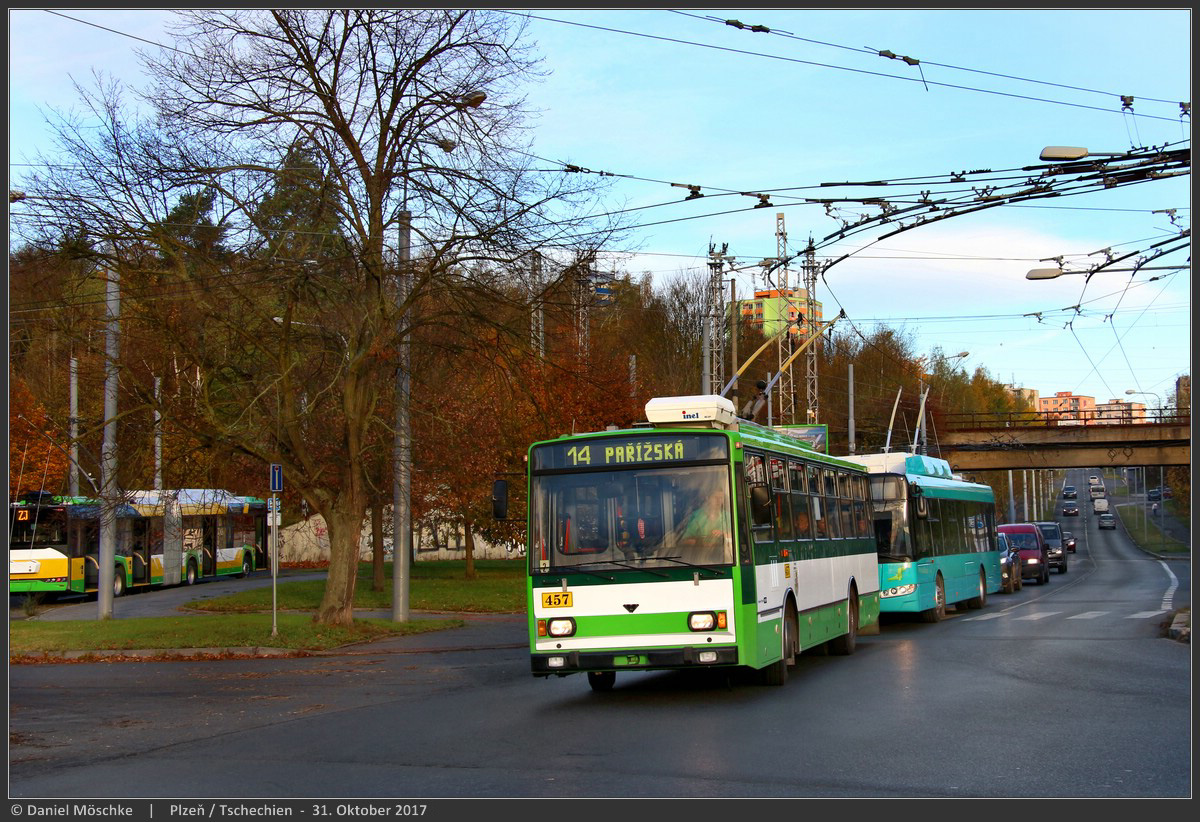 Пльзень, Škoda 14TrM № 457