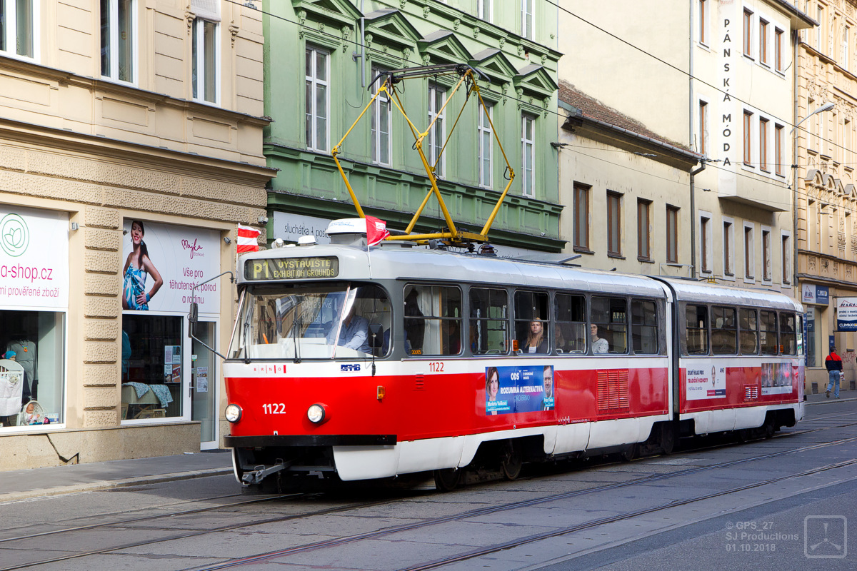 Брно, Tatra K2YU № 1122