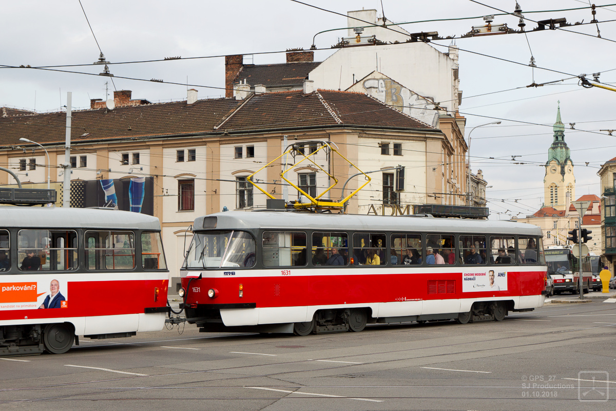 Брно, Tatra T3G № 1631