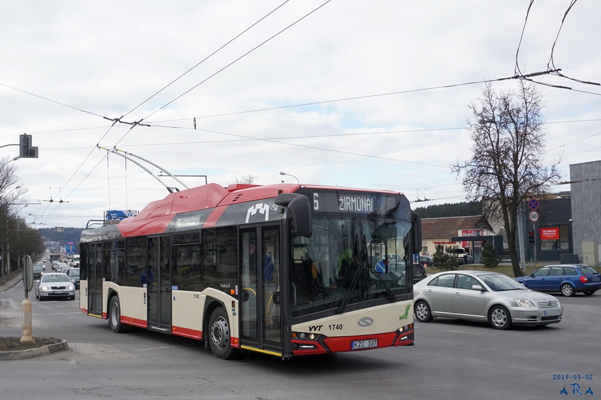 Vilnius, Solaris Trollino IV 12 Škoda — 1740