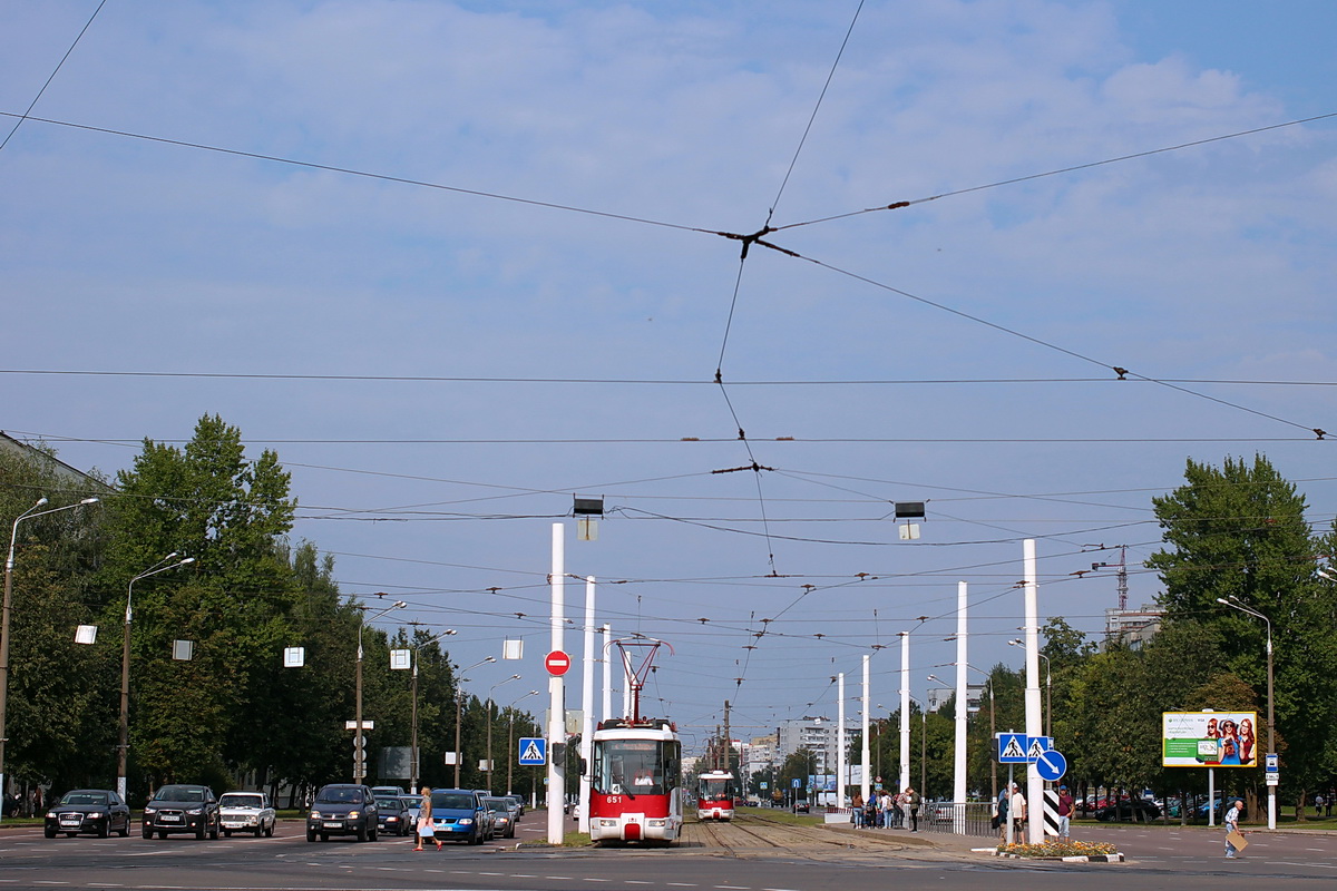 Витебск, БКМ 62103 № 651; Витебск — Действующие линии