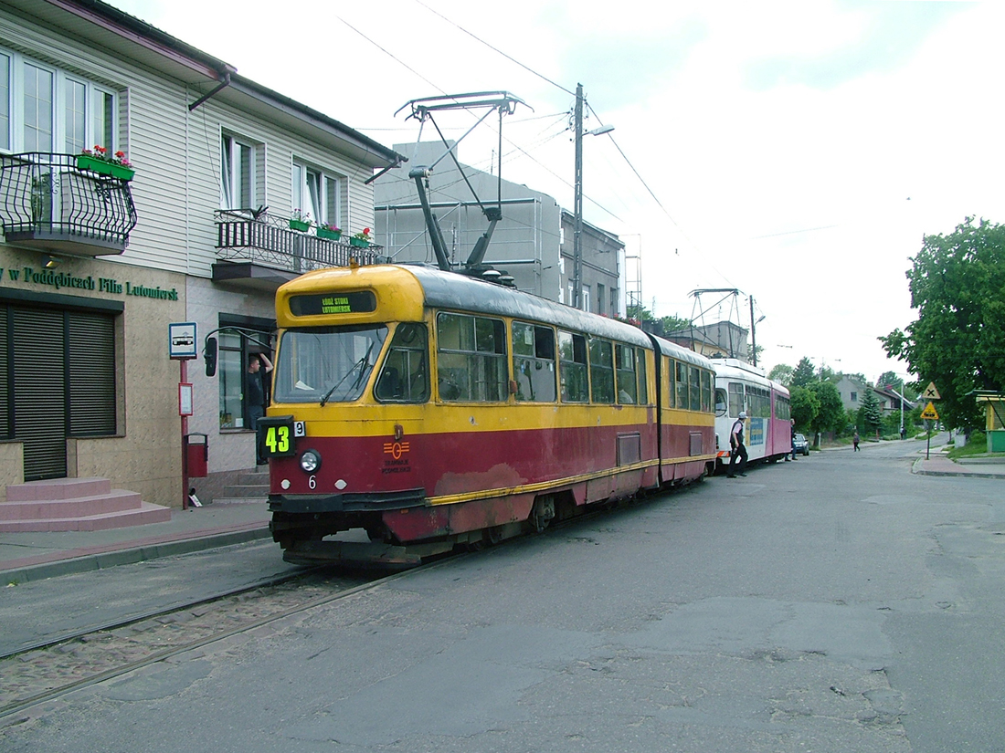 Лодзь, Konstal 803N № 6