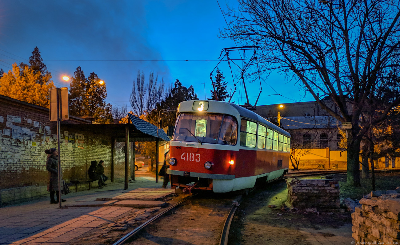 Донецк, Tatra T3A № 4183