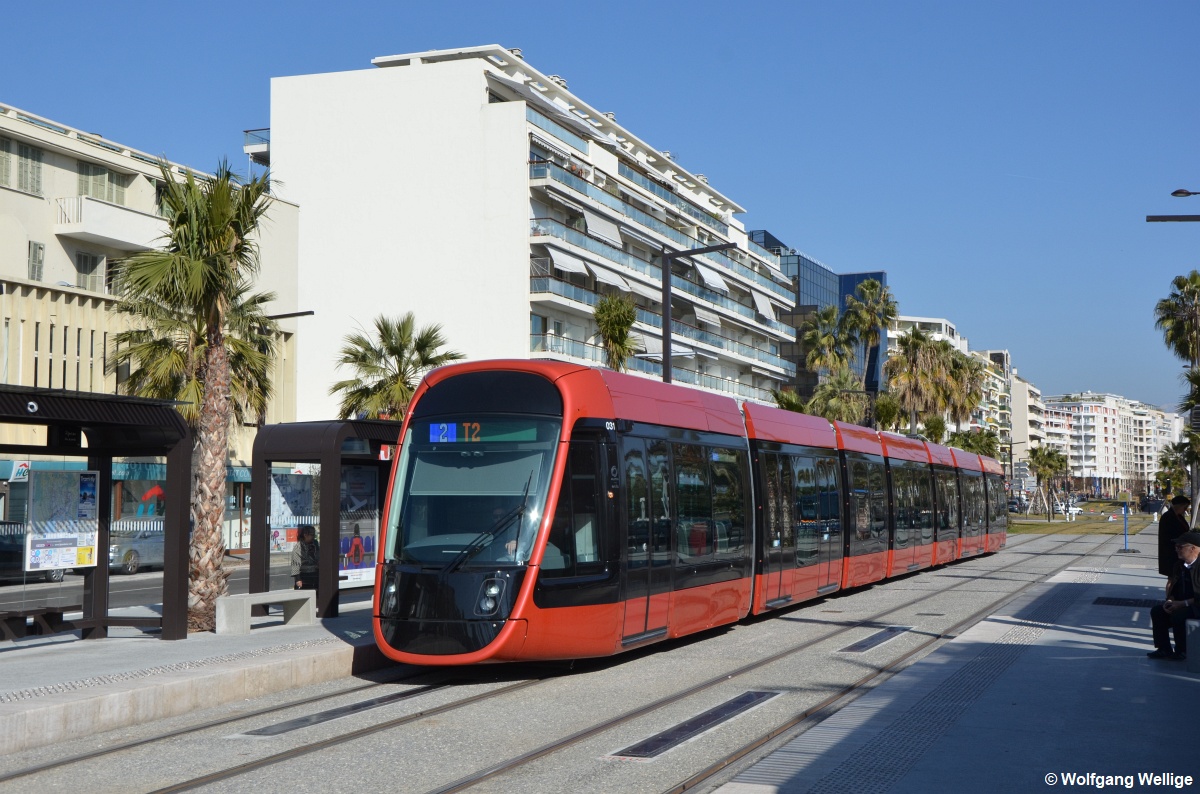 Nizza, Alstom Citadis 405 — 031