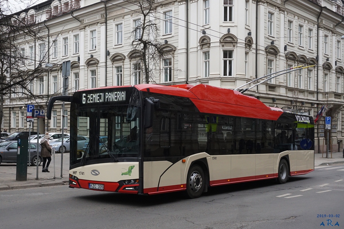 Wilno, Solaris Trollino IV 12 Škoda Nr 1741