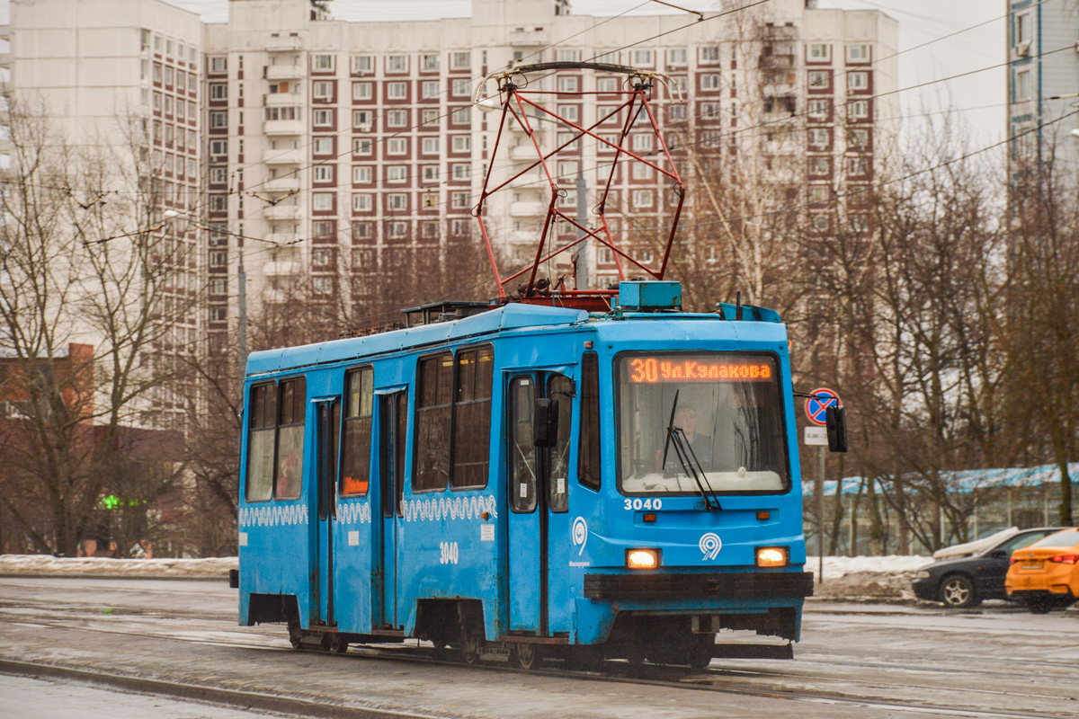 Москва, 71-134А (ЛМ-99АЭ) № 3040 Москва, 71-134А (ЛМ-99АЭ) № 3040