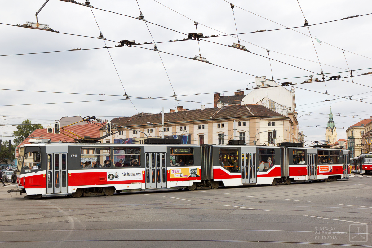 Брно, Tatra KT8D5R.N2 № 1711