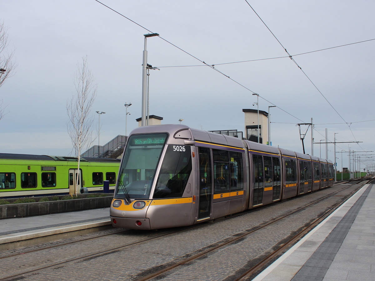 Дублин, Alstom Citadis 402 № 5026