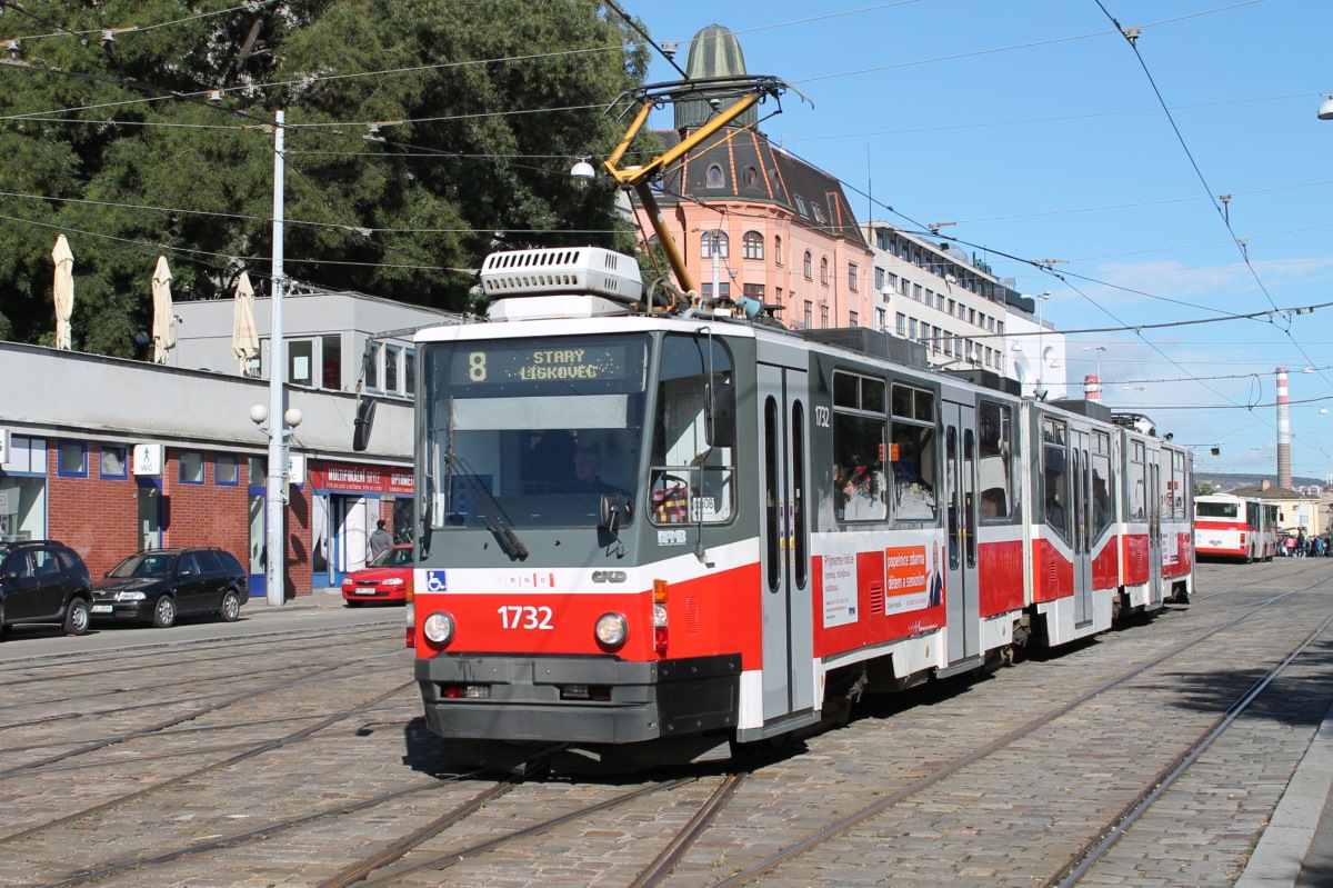 Брно, Tatra KT8D5N № 1732