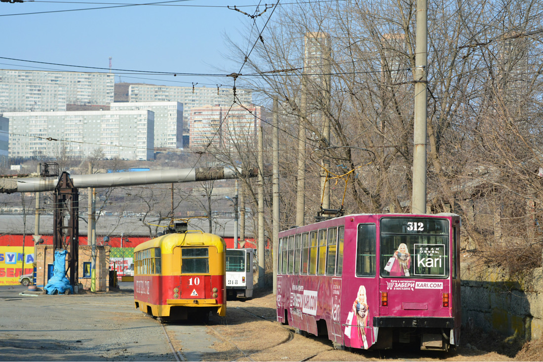 Владивосток, 71-608К № 312; Владивосток, РВЗ-6М2 № 10