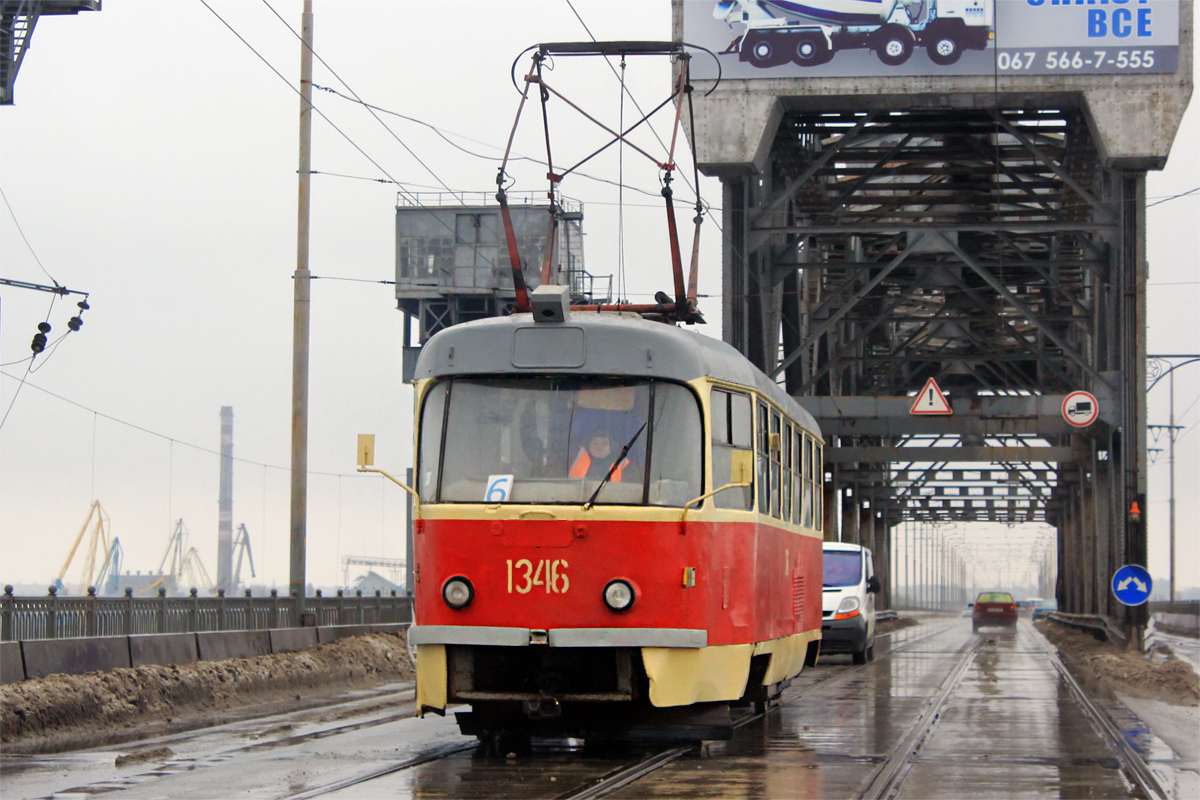 Днепр, Tatra T3SU № 1346