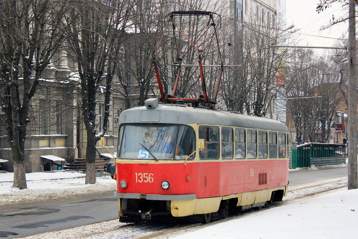 Днепр, Tatra T3SU № 1356