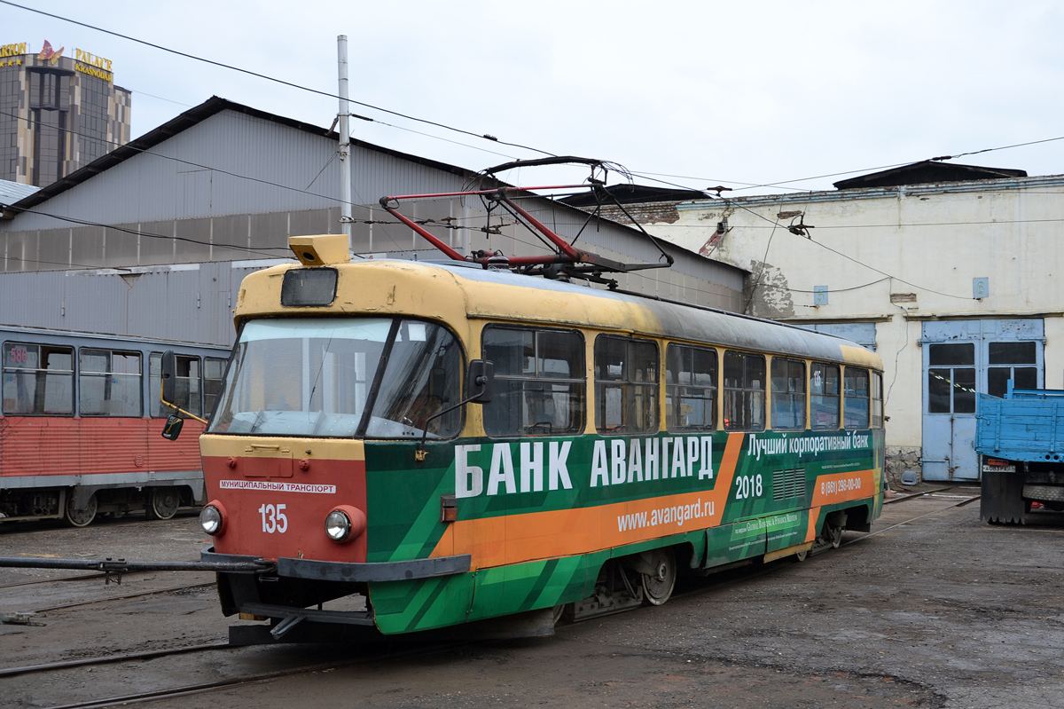 Краснодар, Tatra T3SU № 135