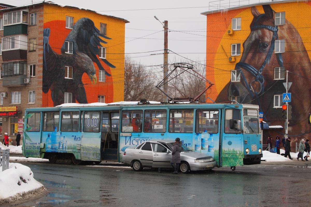 Орск, 71-605 (КТМ-5М3) № 010; Орск — Происшествия