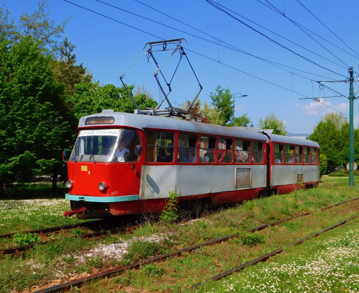 Сараево, Tatra K2YU № 524
