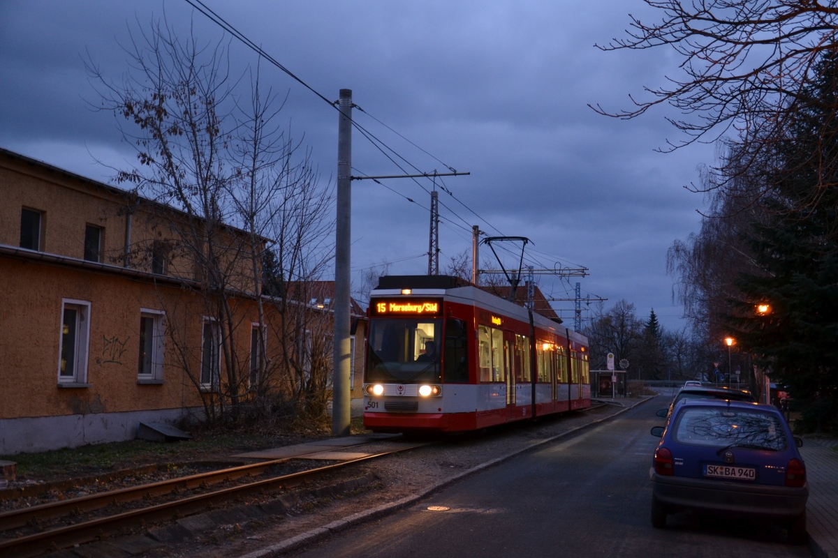 Галле, Duewag MGT6D № 501