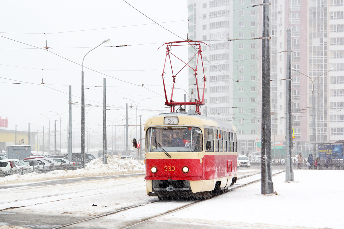 Екатеринбург, Tatra T3SU № 530