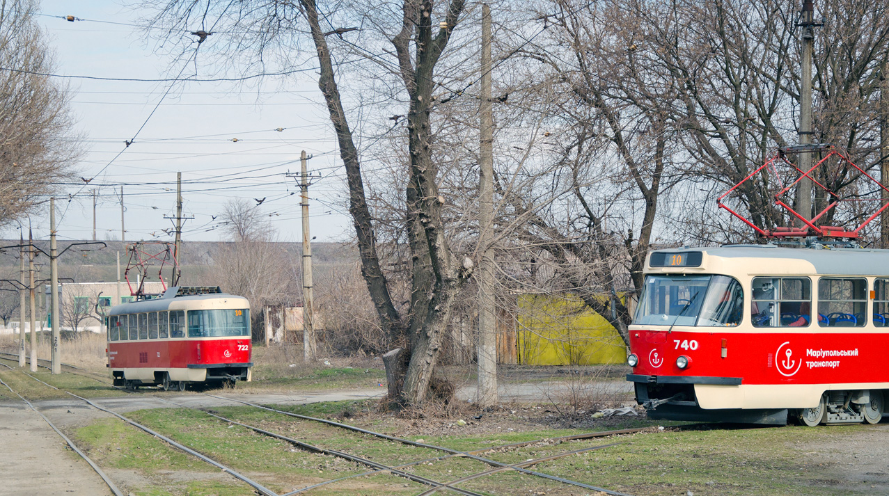 Мариуполь, Tatra T3A № 722