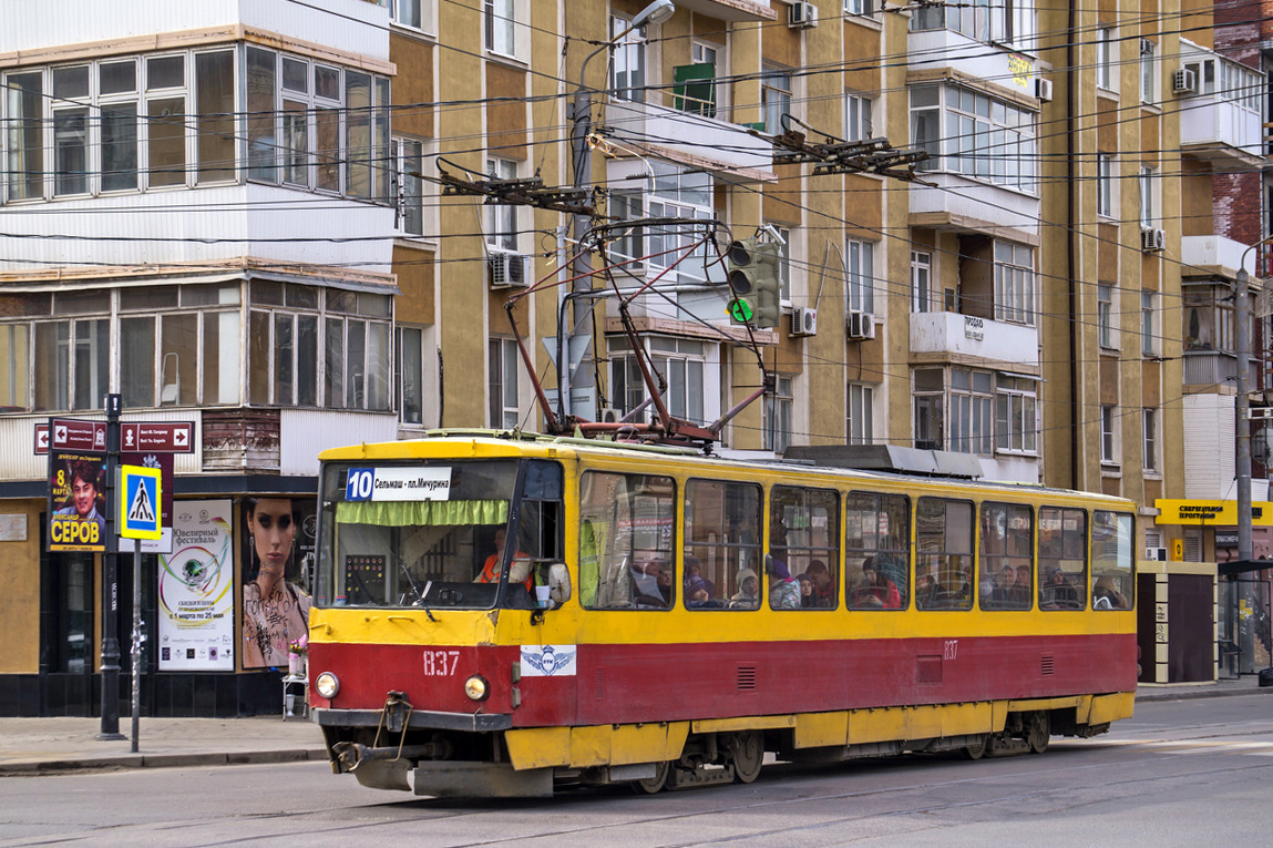 Rostov-na-Donu, Tatra T6B5SU # 837 Rostov-na-Donu, Tatra T6B5SU # 837