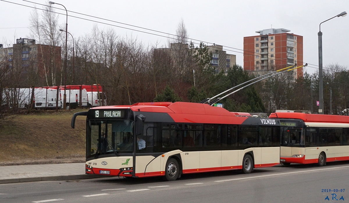 Вильнюс, Solaris Trollino IV 12 Škoda № 2759