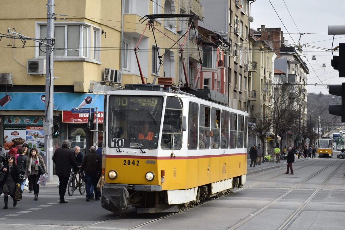 София, Tatra T6A2SF № 2042