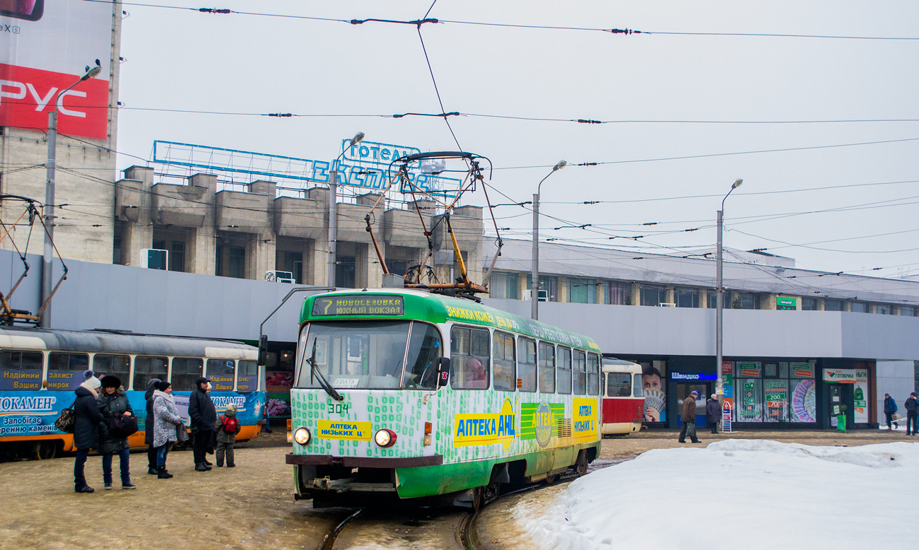 Харьков, Tatra T3SUCS № 304