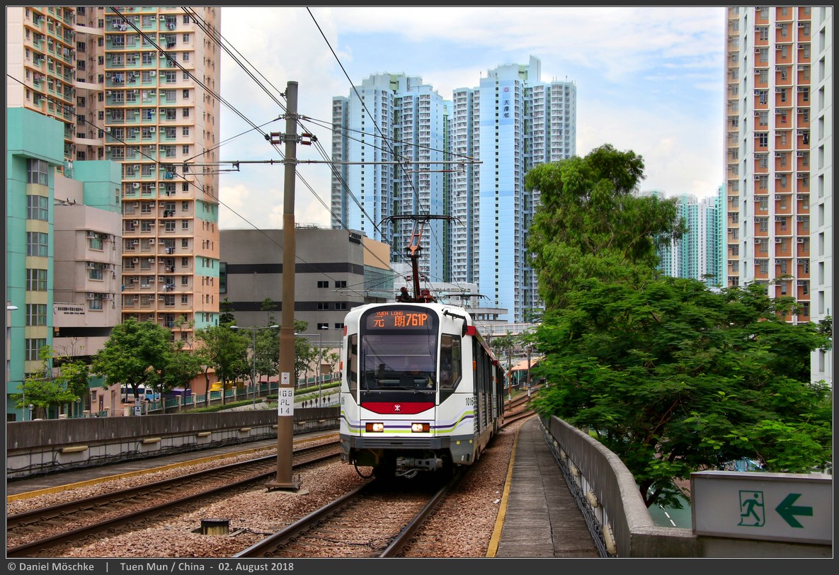 Гонконг, Comeng Phase I LRV (mod. UGL) № 1016