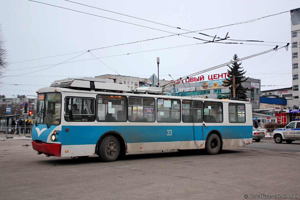 Tver, VZTM-5284 # 33; Tver — The last years of the Tver trolleybus (2019 — 2020)